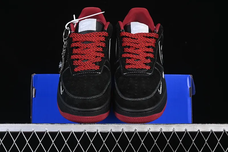 All categories Nk Air Force 1 Air Force series Nk Air Force 1 Low Air Force low-top Nike Air Force 1 '07 Low Stussy co-branded matte black Air Force 1 low-top casual sneakers SY1388-009